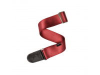 50PRW01 D'Addario Premium Woven Strap, Red